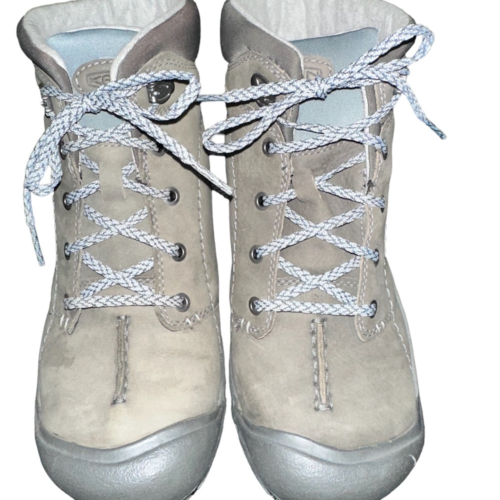KEEN 👟 Women's Winter Insulated Waterproof Boots Size 9.5, light grey - Picture 4 of 10